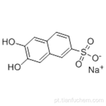 2,3-di-hidroxinaftaleno-6-sulfonato de sódio CAS 135-53-5